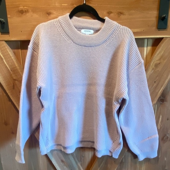 NWOT Heimish Sweater, Color: Pink, Size: 1XL/2XL - Picture 3 of 7